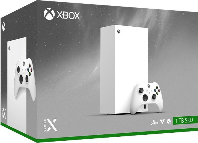 Microsoft Xbox Series X Digital Edition 1TB Robot White